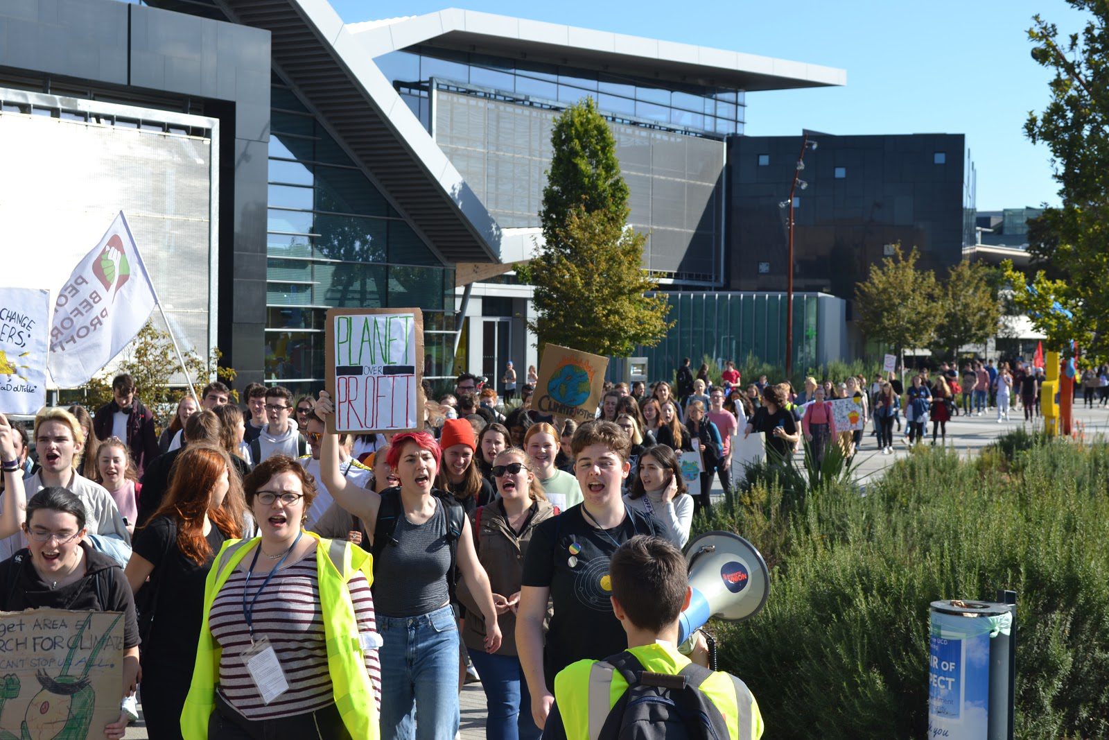 Climate Change Protest in UCD